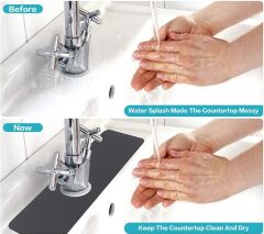 Su Emici Sihirli Lavabo Kenar Matı