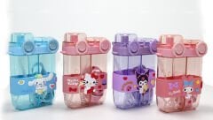 My Melody Çift Bölmeli Pipetli Suluk