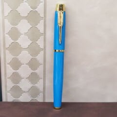 Turkuaz Metal Roller Kalem