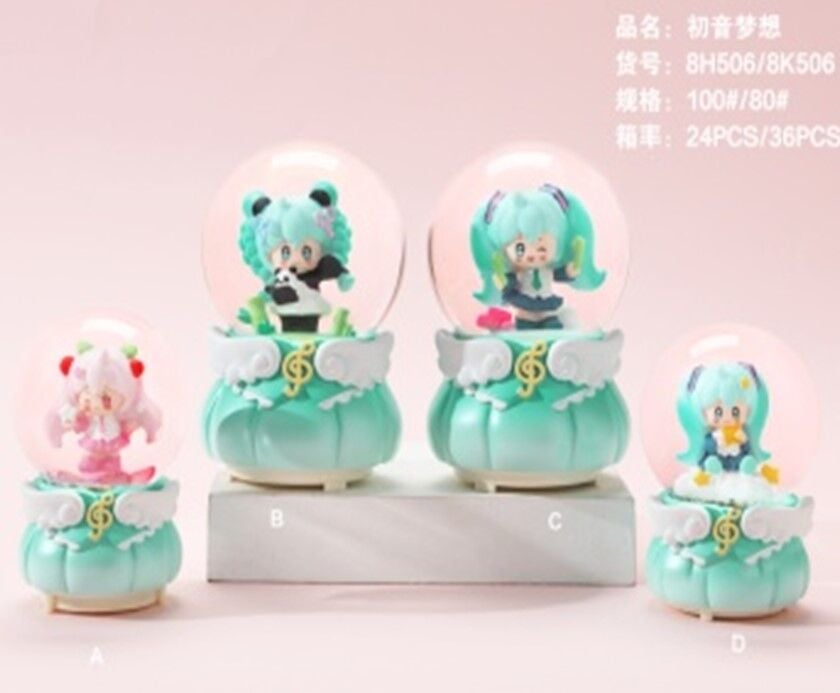 Işıklı Müzikli Orta Boy Kar Küresi Model 15