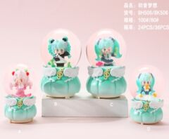 Işıklı Müzikli Orta Boy Kar Küresi Model 15