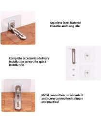 Kendinden Yapışkanlı Mobilya Sabitleme Aparatı