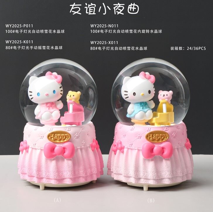 Işıklı Müzikli Orta Boy Kar Küresi