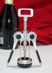 Paslanmaz Çelik Tirbuşon Şarap Açacağı Model 4
