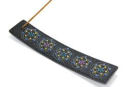 Obsidian Taşı Kayık Tütsülük Ksk2223