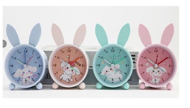 Tavşan Kulaklı Masa Saati Küçük Boy