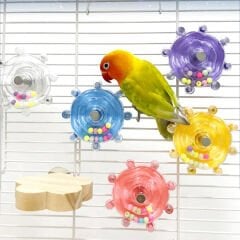 Çıngıraklı Kuş Kafesi İçin Çark Oyuncağı