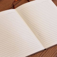 Öğretmenler Günü Hediyesi Yazılı Deri Defter