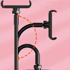 360 Derece Oynar Masaüstü Akrobat Telefon Tutucu