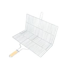 Büyük Boy Mangal Izgarası - 50x30 cm - Ahşap Saplı