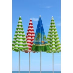 Plaj Şemsiyesi 240 CM Büyük Boy