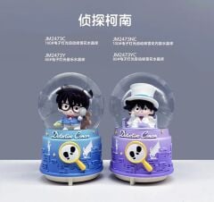 Işıklı Müzikli Püskürtmeli Büyük Boy Kar Küresi Model 30