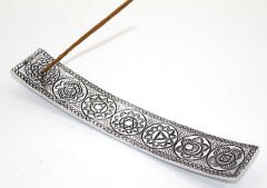 Metal Kayık 7 Çakra (Chakra) Tütsülük