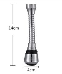 Hortumlu Esnek Su Tasarruflu 2 Modlu Musluk Başlığı
