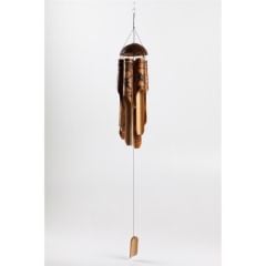 Bambu Coconat Kafalı Rüzgar Çanı 40 cm