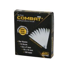 Yedek Küçük Falçata Bıçağı - 10'lu Paket - Dar Kesim - 12 Kırım
