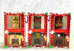 Noel Temalı Polyester Şömine Tütsülük