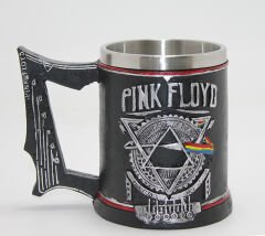 Pink Floyd Dark Side Of The Moon 3D Kabartmalı Çelik Kupa Bardak