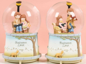 SONBAHAR SEVGILI KAR KÜRESI BÜYÜK BOY