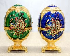 Swarovski Tavuskuşu Kürdanlık