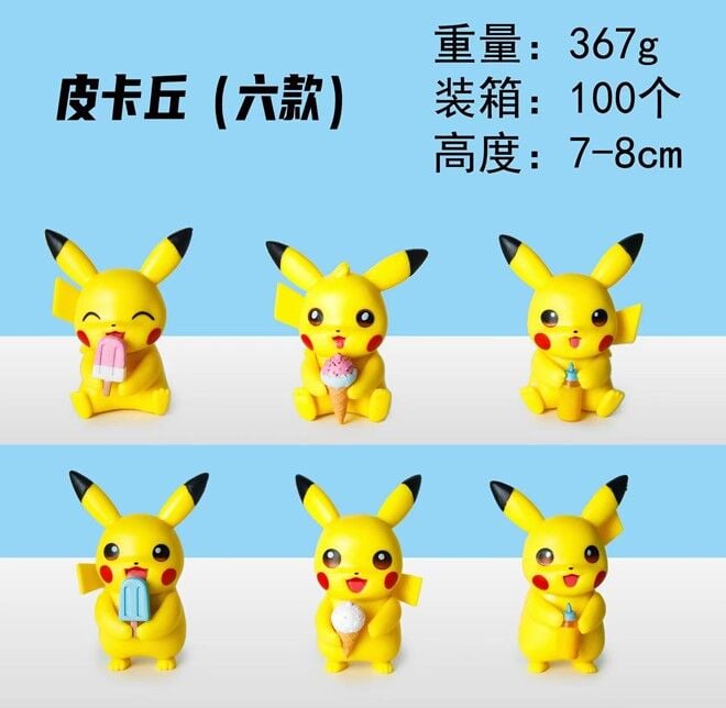 Anime Karakter 6 Lı Set M11