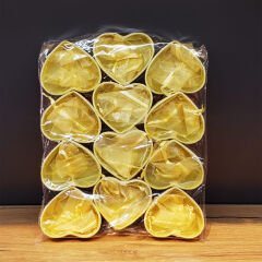 Sarı Kalpli Tül Kese