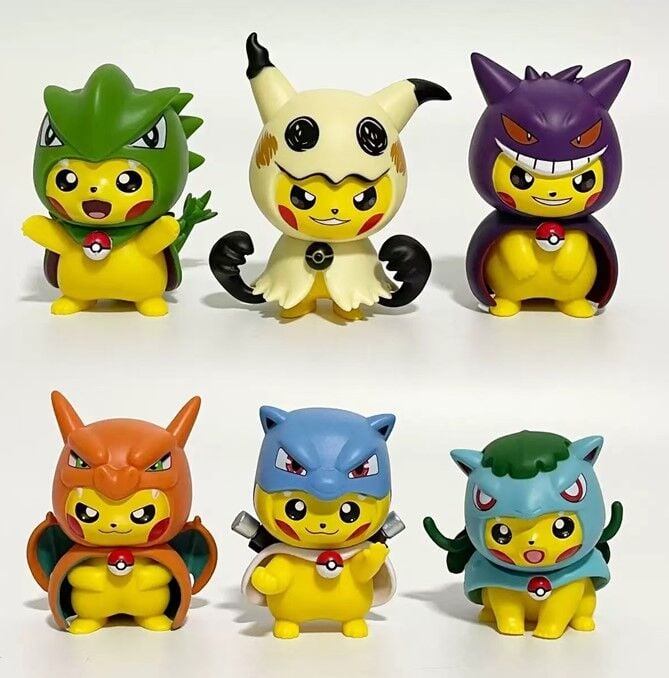 Anime Karakter 6 lı set