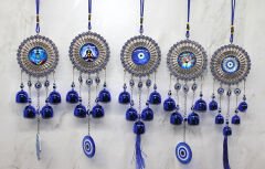 Metal Nazar Boncuğu Çan Model 9