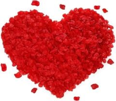 Kırmızı Renk Gül Yaprağı – 10 Paket 1000 Adet