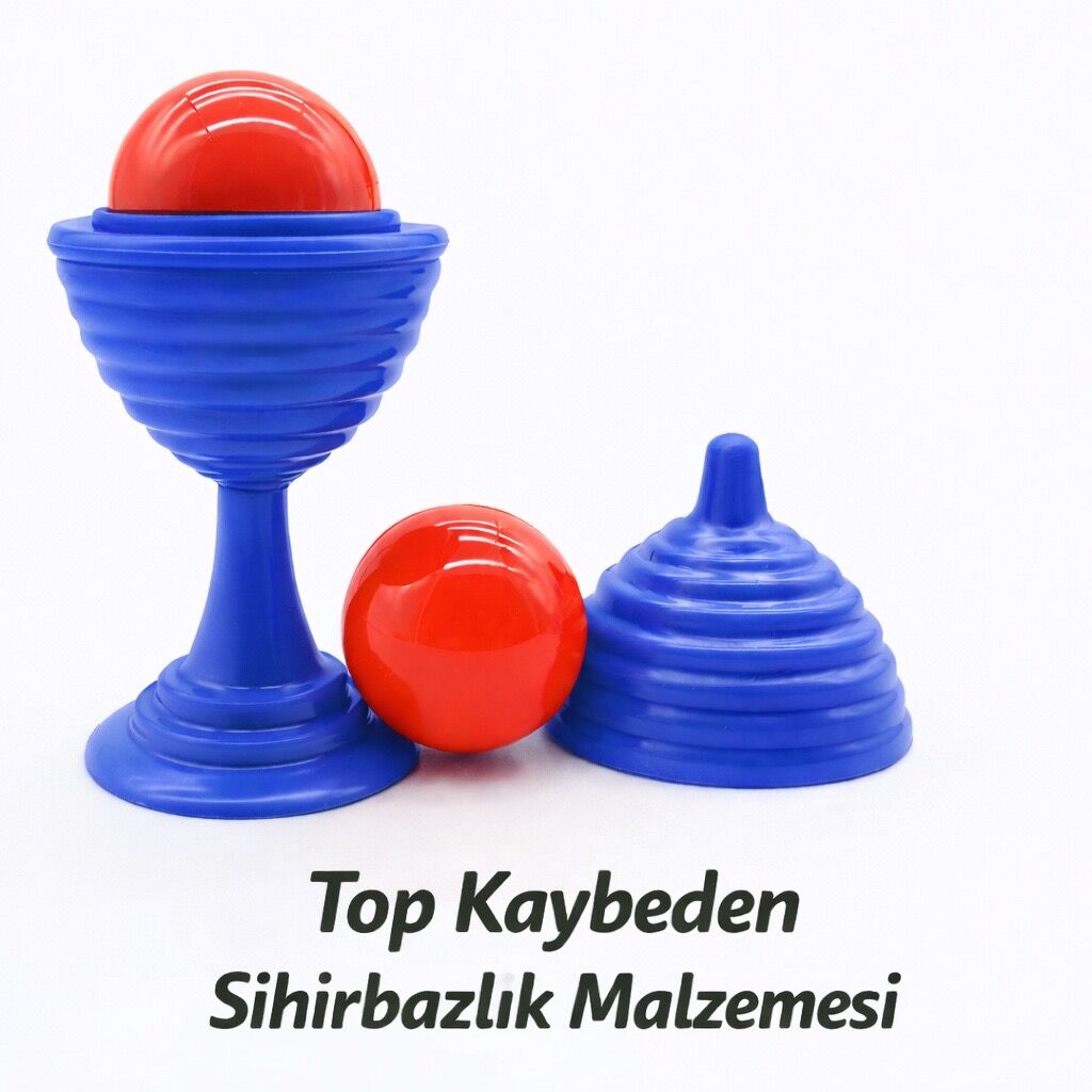 Mavi Renk Sihirli Kupa Top Kaybetme Oyunu 7 cm