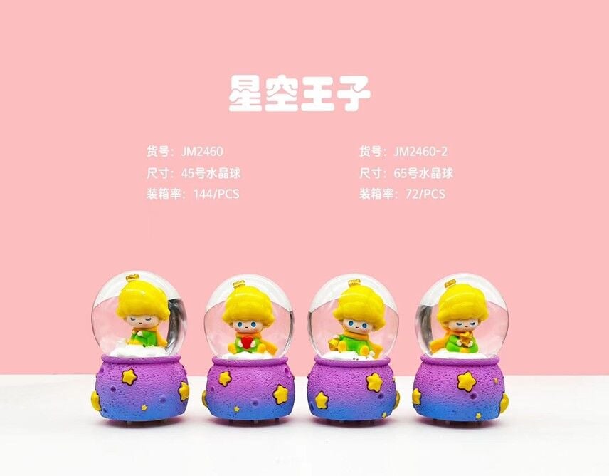 Işıklı Küçük Boy Kar Küresi 12 Adet M12