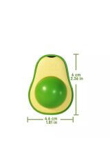 Avokado Tasarımlı Kedi Yalama Topu