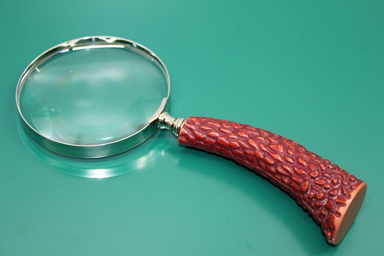 Boynuz Pirinç Büyüteç Model 4