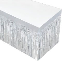 Gümüş Metalize Masa Eteği