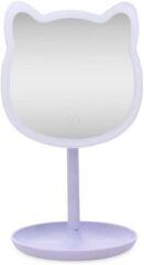 Kedi Şeklinde Ayaklı Makyaj Aynası