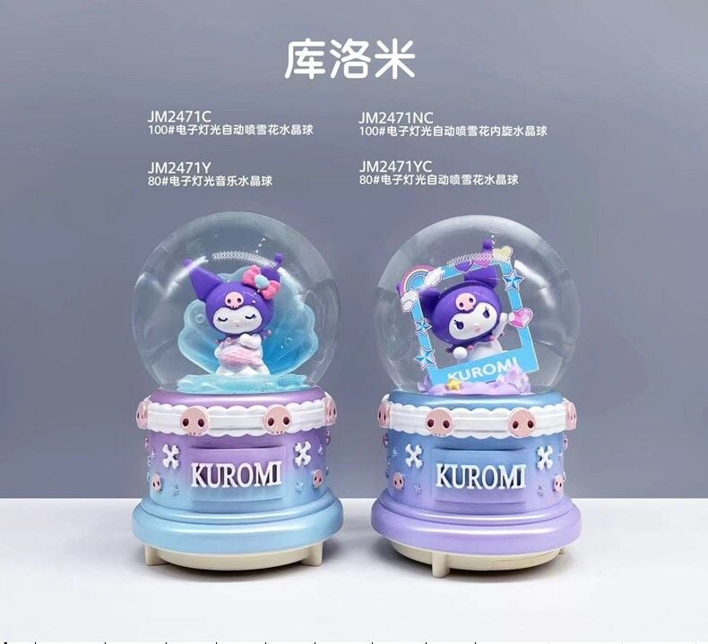 Işıklı Müzikli Püskürtmeli Büyük Boy Kar Küresi