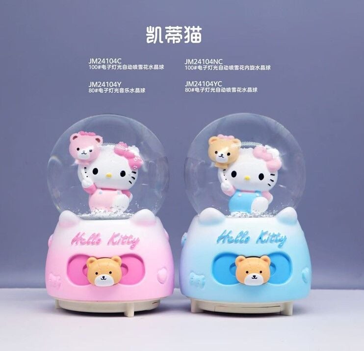 Işıklı Müzikli Püskürtmeli Büyük Boy Kar Küresi