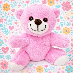 Toptan Sevimli Peluş Pembe Ayıcık