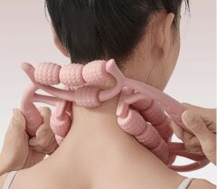 18 Tekerlekli Selülit Masaj Aleti Lenf Drenaj Rulosu CM-376