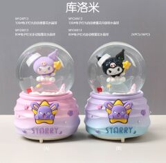 Işıklı Müzikli Püskürtmeli Büyük Boy Kar Küresi