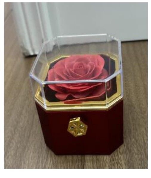 Çekmeceli ve Güllü Takı Kutusu