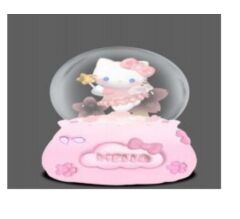 Işıklı Müzikli Püskürtmeli Büyük Boy Kar Küresi