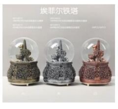 Işıklı Müzikli Püskürtmeli Büyük Boy Kar Küresi