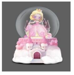 Işıklı Müzikli Püskürtmeli Büyük Boy Kar Küresi