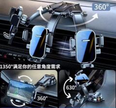 Torpido Üstü Vakumlu Araç Telefon Tutucu  Ayarlanabilir Uzun Kollu CM-393