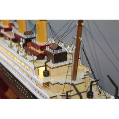 Ahşap Titanik Gemisi Ledli