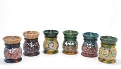 Obsidian Taşı Buhurdanlık Model 3