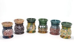 Obsidian Taşı Buhurdanlık Model 3