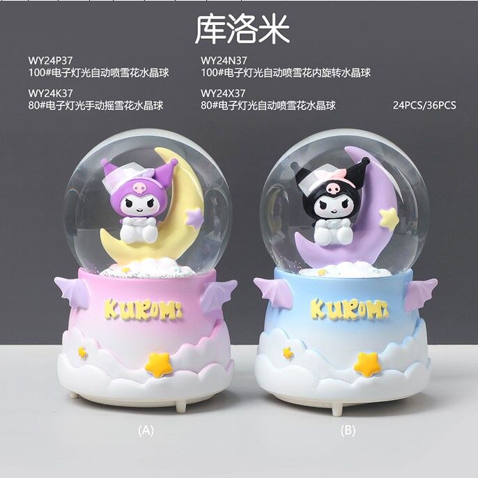 Işıklı Müzikli Orta Boy Kar Küresi