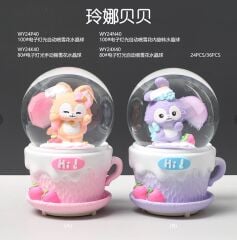 Işıklı Müzikli Orta Boy Kar Küresi